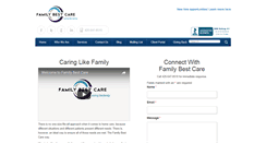 Desktop Screenshot of familybestcare.com