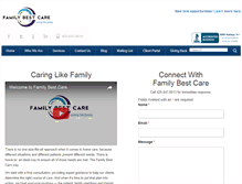 Tablet Screenshot of familybestcare.com